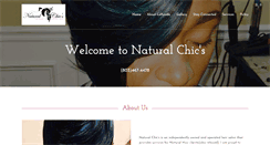 Desktop Screenshot of naturalchics.com