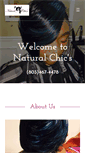 Mobile Screenshot of naturalchics.com